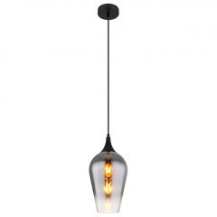 Pendant Black Matt LAVUS GLOBO-15552H3