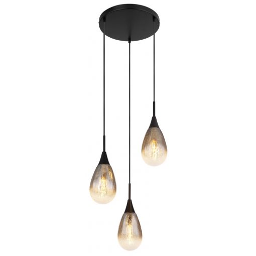 Pendant Matt black KRYS GLOBO-15576-3H