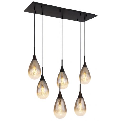 Pendant Matt black KRYS GLOBO-15576-6H