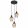 Pendant Black Matt RYAN GLOBO-15627-3