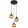 Pendant Black Matt ZUMBA GLOBO-15638-3