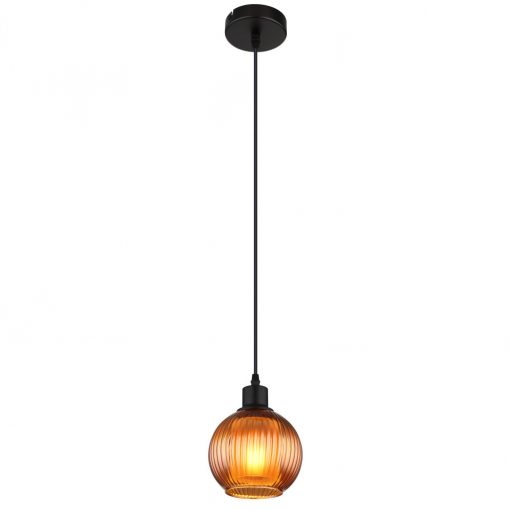 Pendant Black Matt ZUMBA GLOBO-15638B