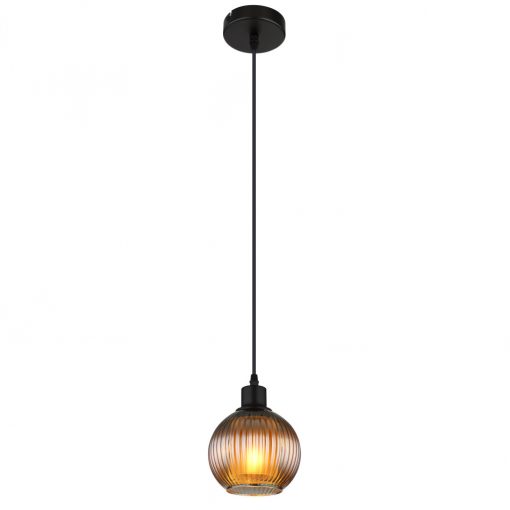 Pendant Black Matt ZUMBA GLOBO-15638P