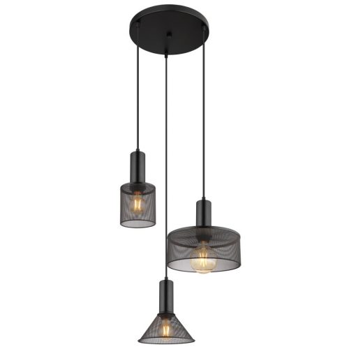 Pendant Black JEDD GLOBO-15648-3H