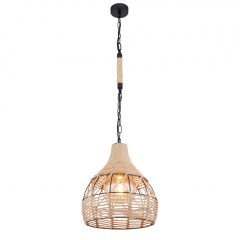 Pendant Black Matt HALIA GLOBO-15671H