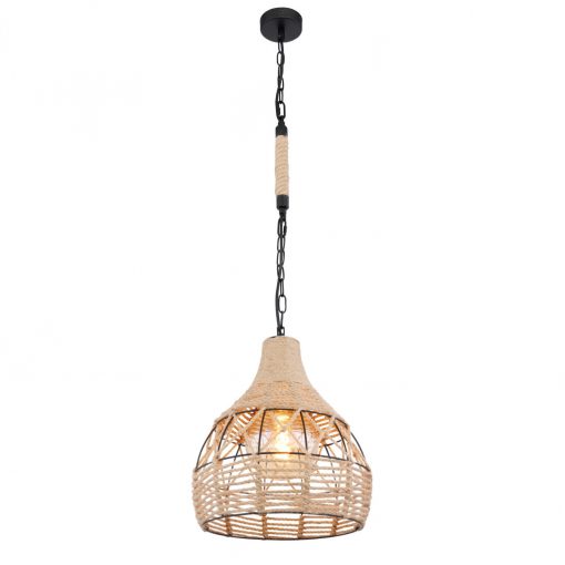 Pendant Black Matt HALIA GLOBO-15671H