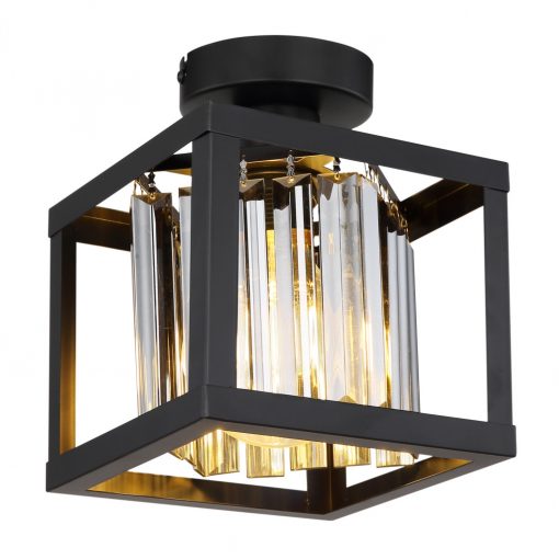 Ceiling Lamp Matt black MATHILDE GLOBO-15697D