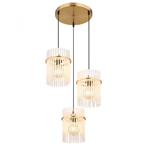 Pendant Gold Matt GORLEY GLOBO-15698-3HRM