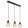 Pendant matt black REID GLOBO-15705-3H