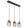 Pendant matt black REID GLOBO-15707-3H