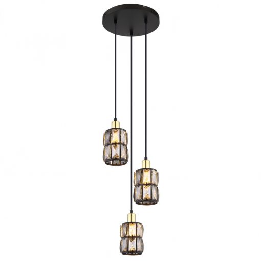 Pendant Black WOLLI GLOBO-15761-3B