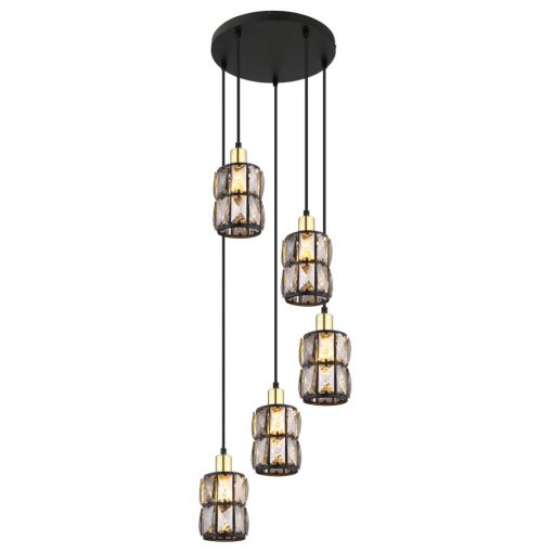 Pendant Black WOLLI GLOBO-15761-5B