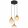 Pendant Black Matt SALVY GLOBO-15786-3H1