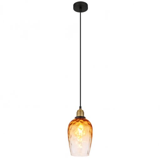 Pendant Black Matt SALVY GLOBO-15786H2