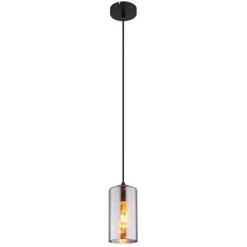 Pendant matt black OLLY GLOBO-21002H