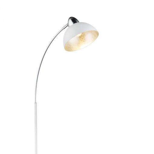 Floor lamp White ANITA GLOBO-24703SW