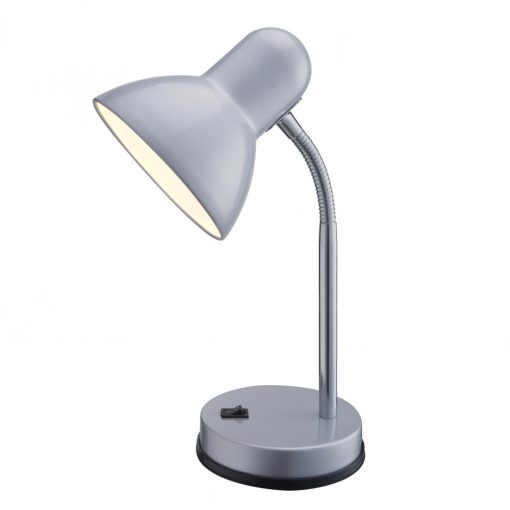 Desk Lamp Silver BASIC GLOBO-2487