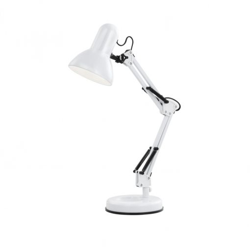 Desk Lamp White FAMOUS GLOBO-24881