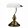 Bank lamp White ANTIQUE GLOBO-2492