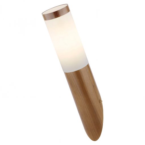 Outdoor Wall Lamp Wood BOSTON GLOBO-3157W