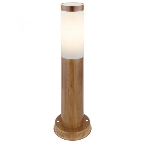 Outdoor Floor Lamp Wood BOSTON GLOBO-3158W