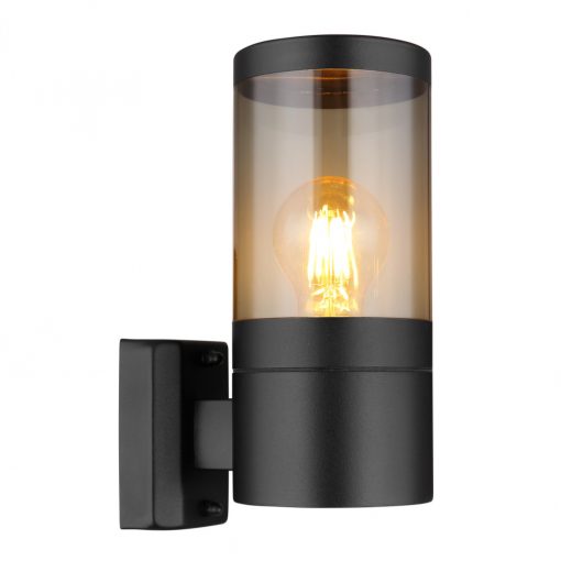 Outdoor Wall Lamp Matt black XELOO GLOBO-32014BS