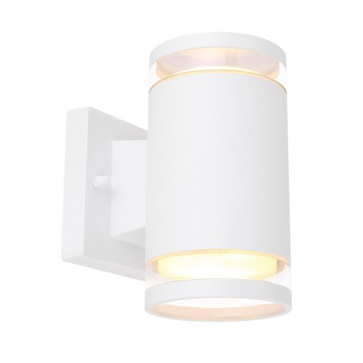 Outdoor Wall Lamp White Matt ALCALA GLOBO-32063-2W