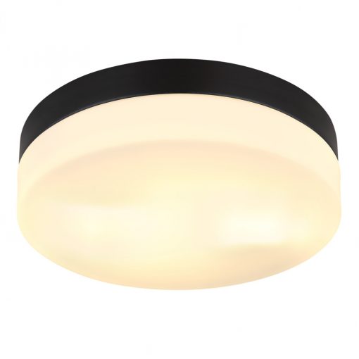 Outdoor Ceiling Lamp Matt black VRANOS GLOBO-32112B