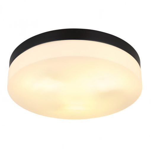 Outdoor Ceiling Lamp Matt black VRANOS GLOBO-32113B