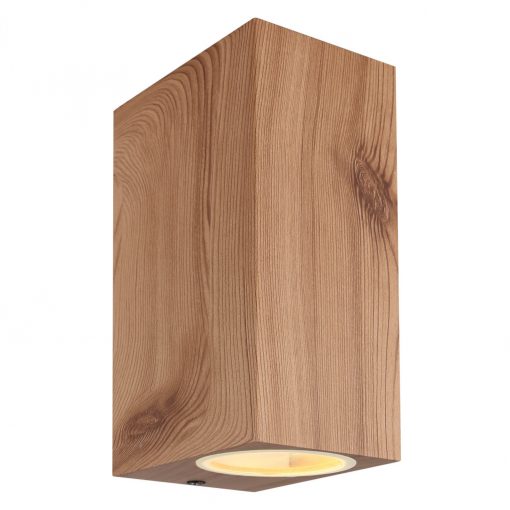 Outdoor Wall Lamp Wood VERONIKA GLOBO-34164-2W