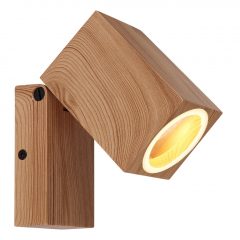 Outdoor Wall Lamp Wood VERONIKA GLOBO-34164WW