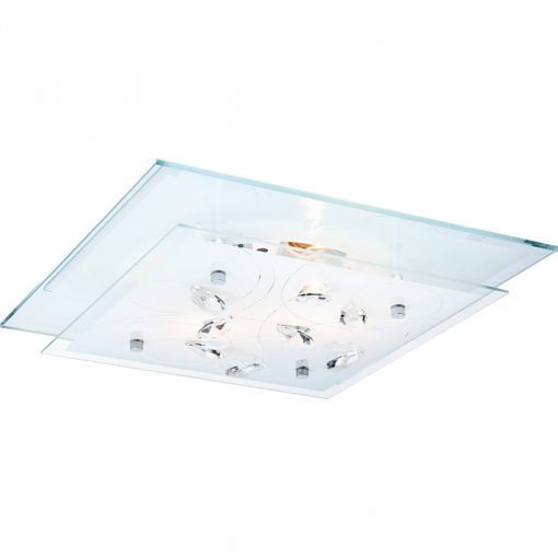 Ceiling Lamp Chrome JASMINA GLOBO-40408