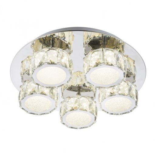 Ceiling Lamp Chrome AMUR GLOBO-49350D4