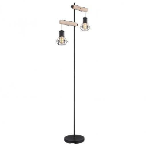 Floor lamp Matt black PRISKA GLOBO-54017-2S