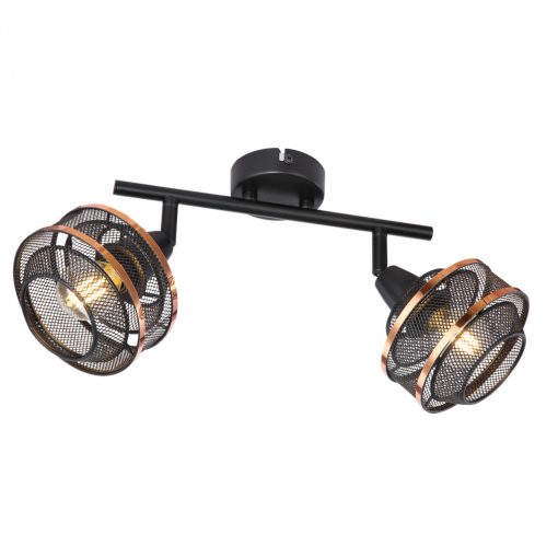 Ceiling Lamp Black BELLONA GLOBO-54020-2