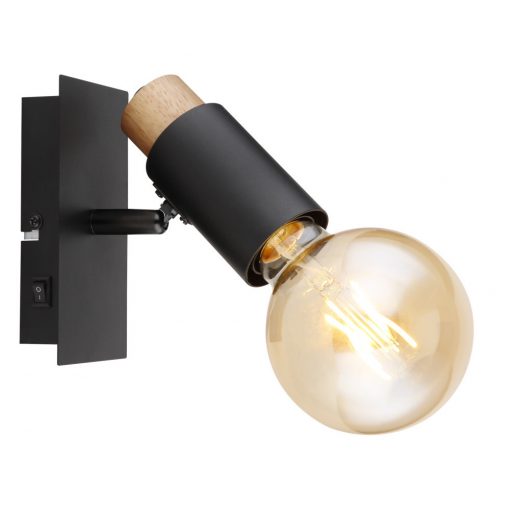 Wall Lamp Matt black MATTI GLOBO-54045-1