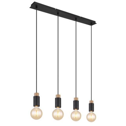 Pendant Matt black MATTI GLOBO-54045-4H