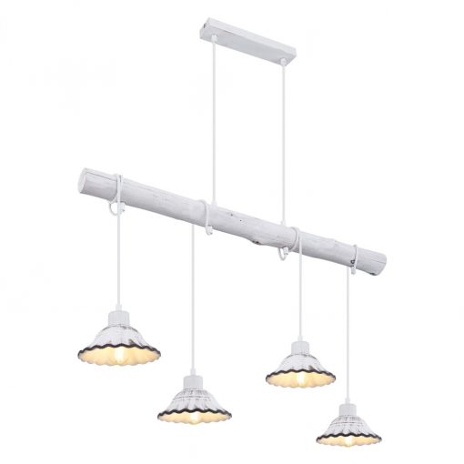 Pendant White JOWITA GLOBO-54050-4H