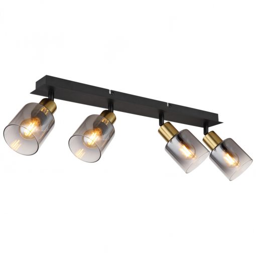 Ceiling Lamp Matt black HOLLSY GLOBO-54310-4