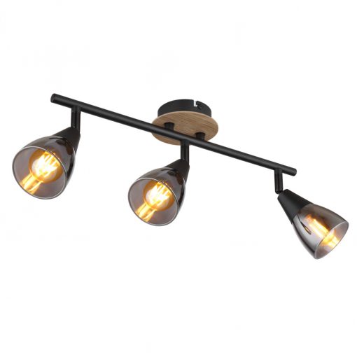 Ceiling Lamp Matt black MUBBY GLOBO-54311-3