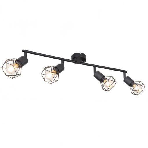 Spot Lights Black XARA I GLOBO-54802S-4