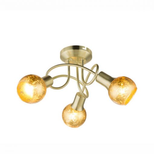 Ceiling Lamp Gold GLOBO-54841-3