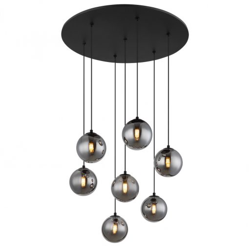 Pendant Black Matt RIHA GLOBO-56133-7H