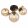 Ceiling Lamp Gold RIHA GLOBO-56135-3W