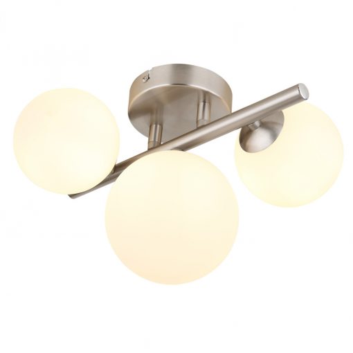 Ceiling Lamp Matt nickel RIHA GLOBO-56140-3W