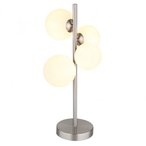 Table Lamp Matt nickel RIHA GLOBO-56140-4T