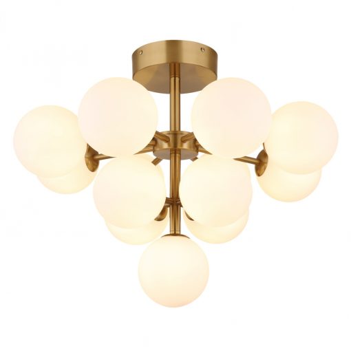 Ceiling Lamp Gold Matt GRAPPY GLOBO-56143-13GD