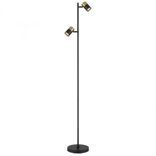 Floor lamp Black Matt BRISBON GLOBO-57850S