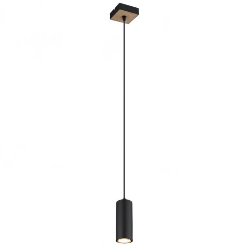 Pendant matt black ROBBY GLOBO-57911HBW