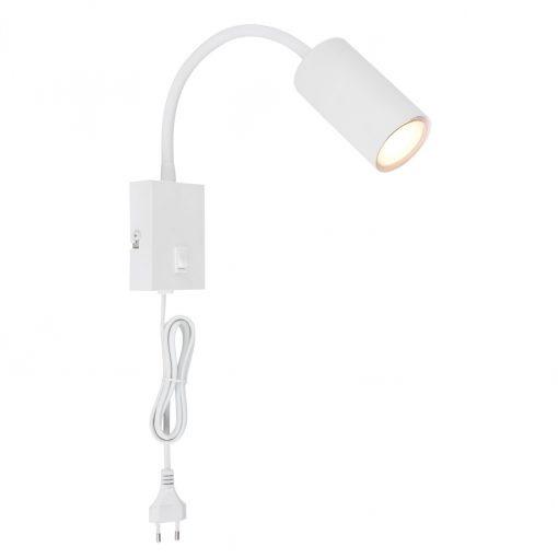 Wall Lamp White ROBBY GLOBO-57911WW